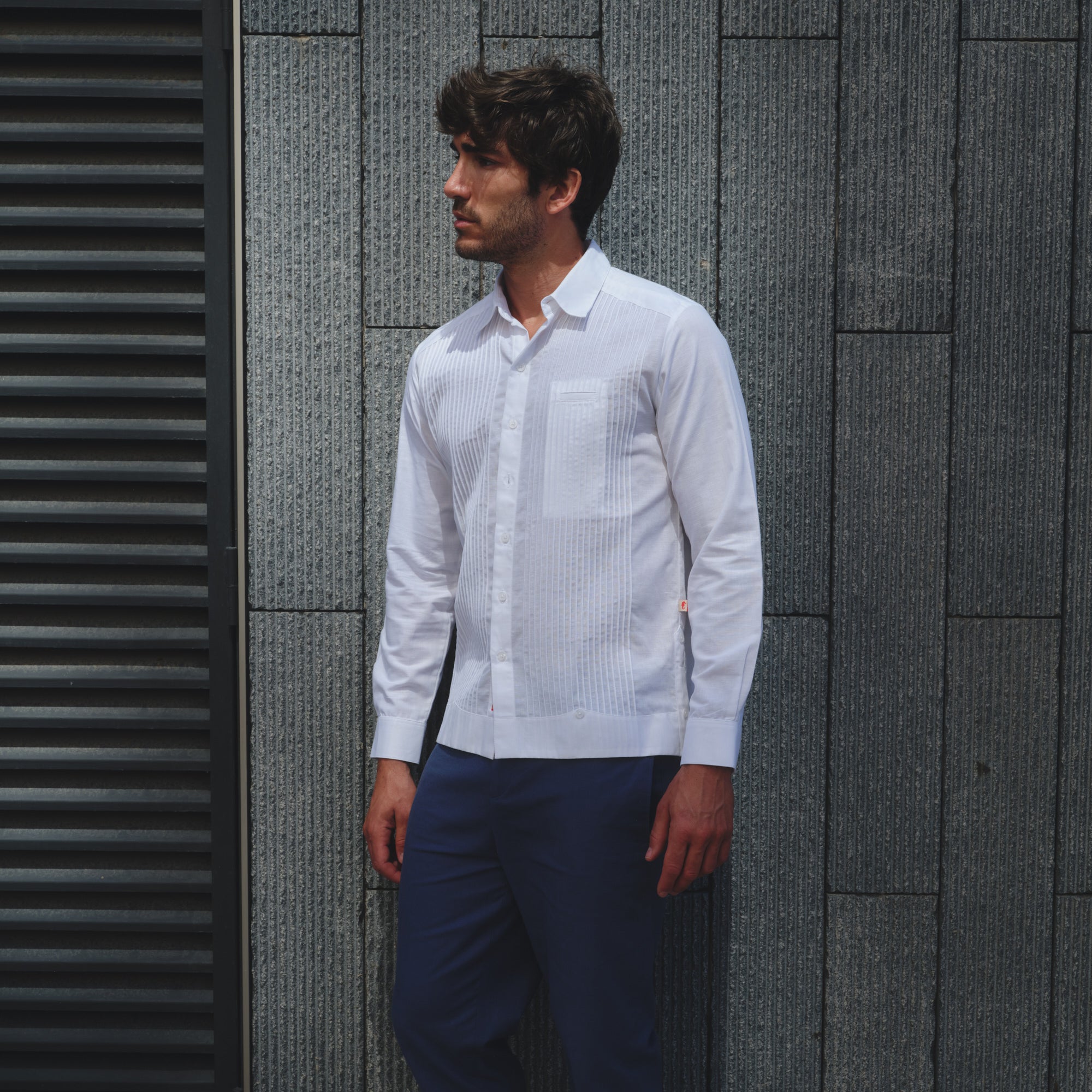 Camisas Guayaberas Manga Larga De Lino Costavana camisas-guayaberas-manga-larga-de-lino-costavana