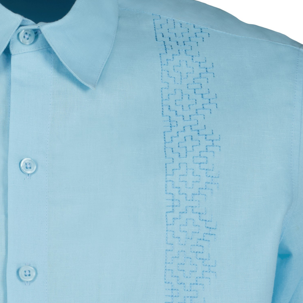Camisa guayabera manga larga Bikon
