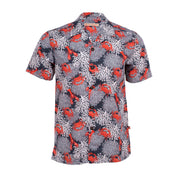 Camisa hawaiana manga corta Poui