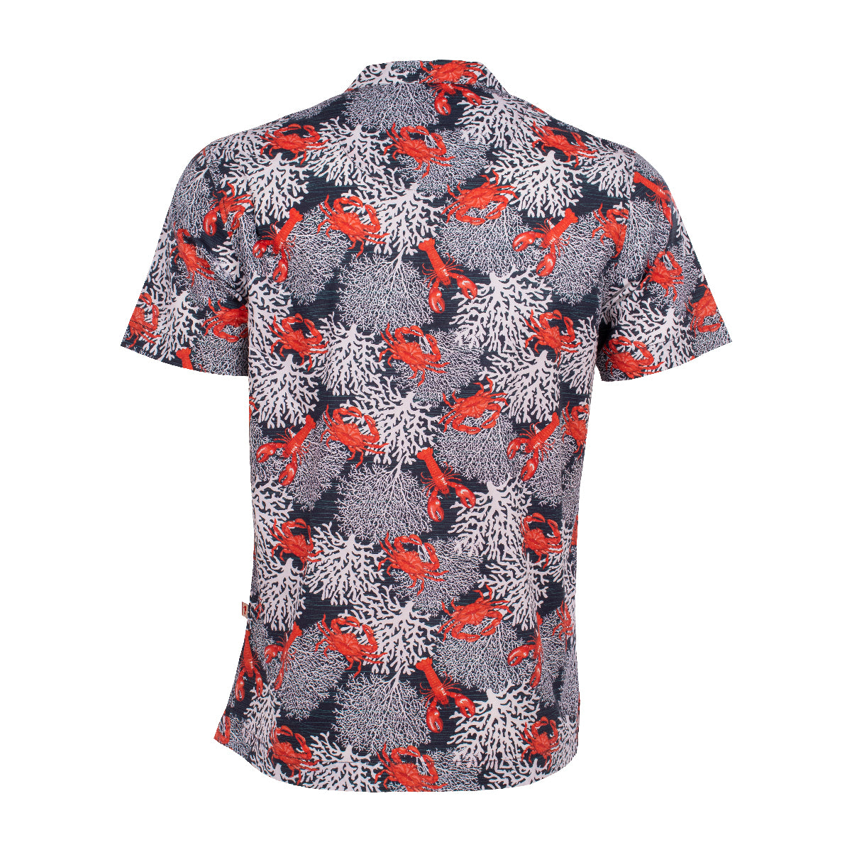 Camisa hawaiana manga corta Poui