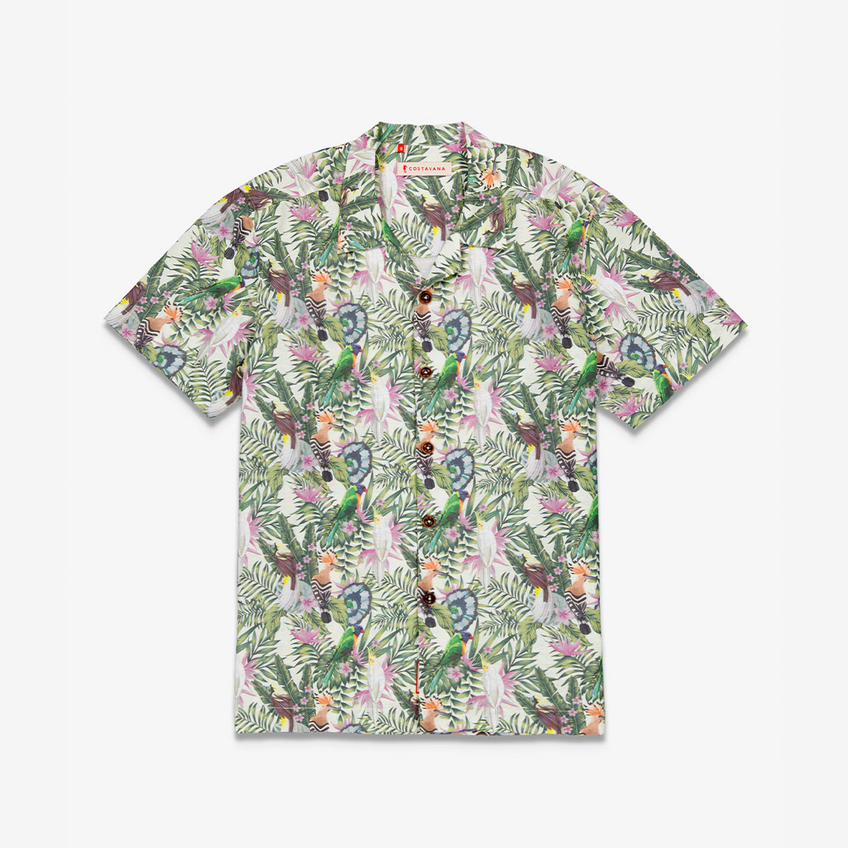 Camisa hawaiana manga corta Blanchite