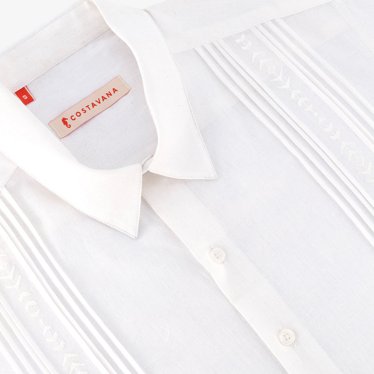 Camisa guayabera manga corta Jasper TX