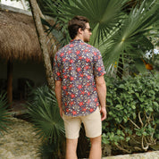 Camisa hawaiana manga corta Starfish
