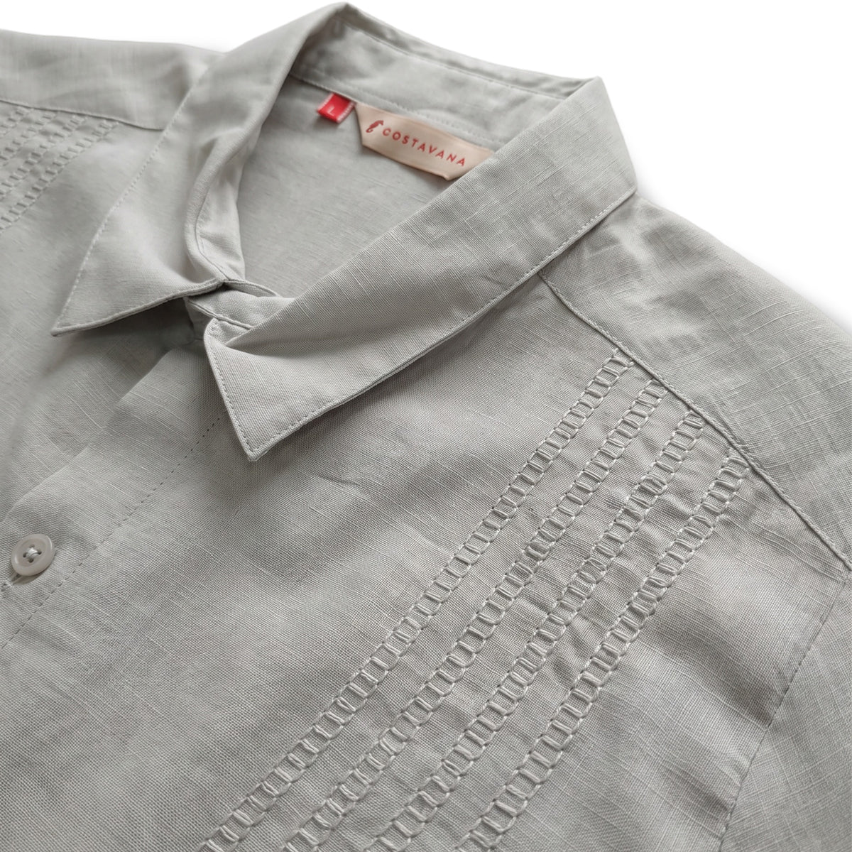 Camisa Guayabera Manga Corta Cain