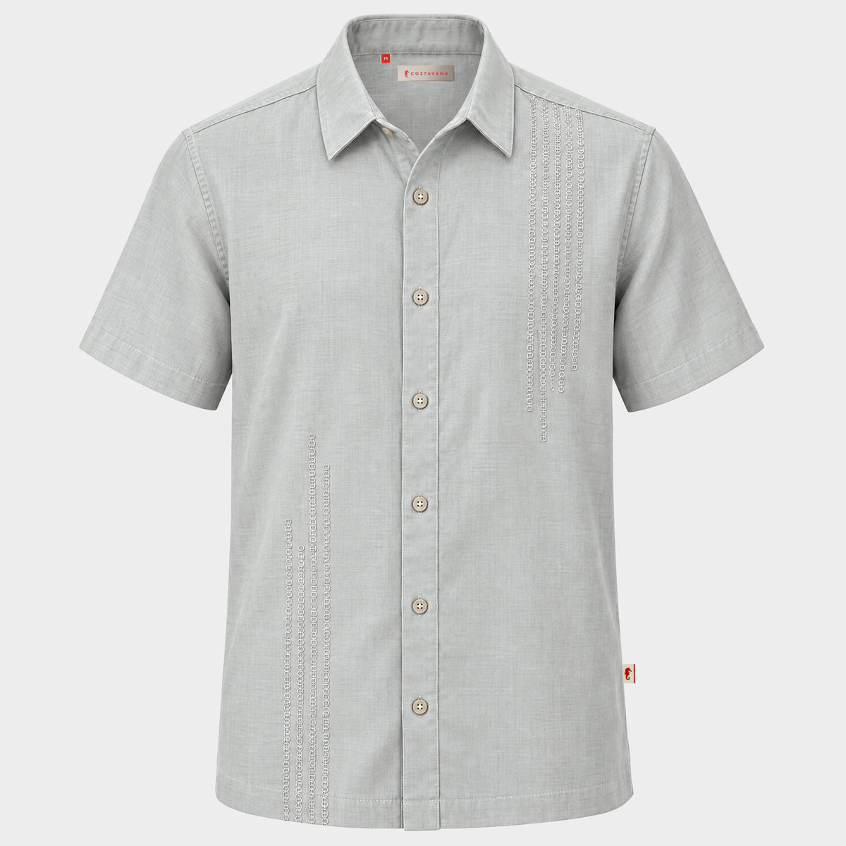 Camisa Guayabera Manga Corta Cain