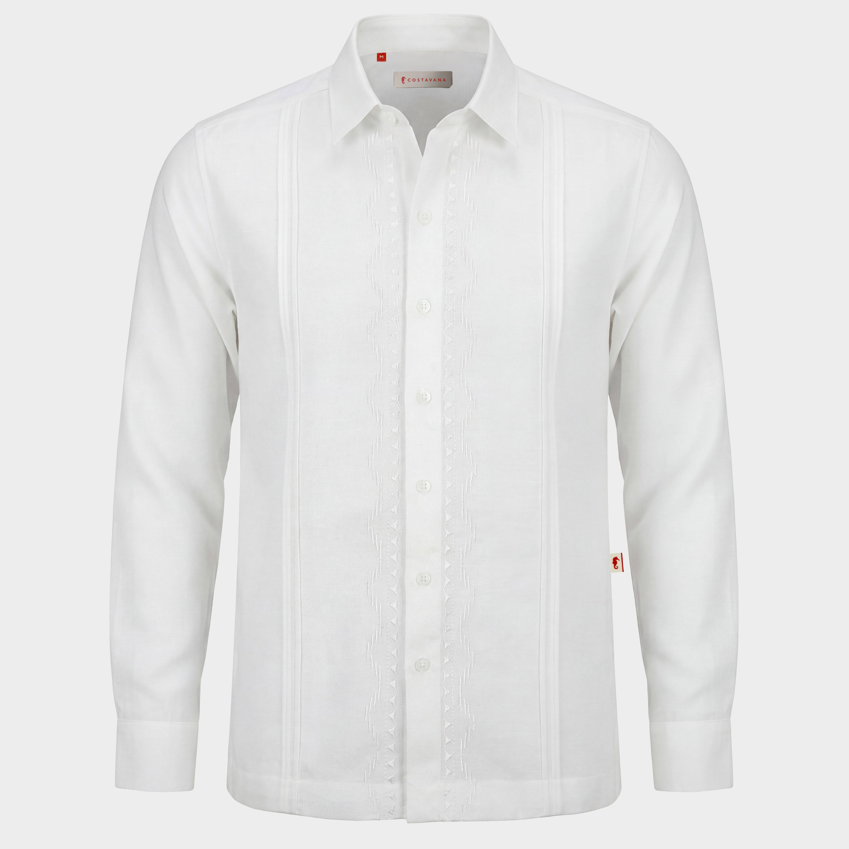 Camisa Guayabera Manga Larga Llaguno