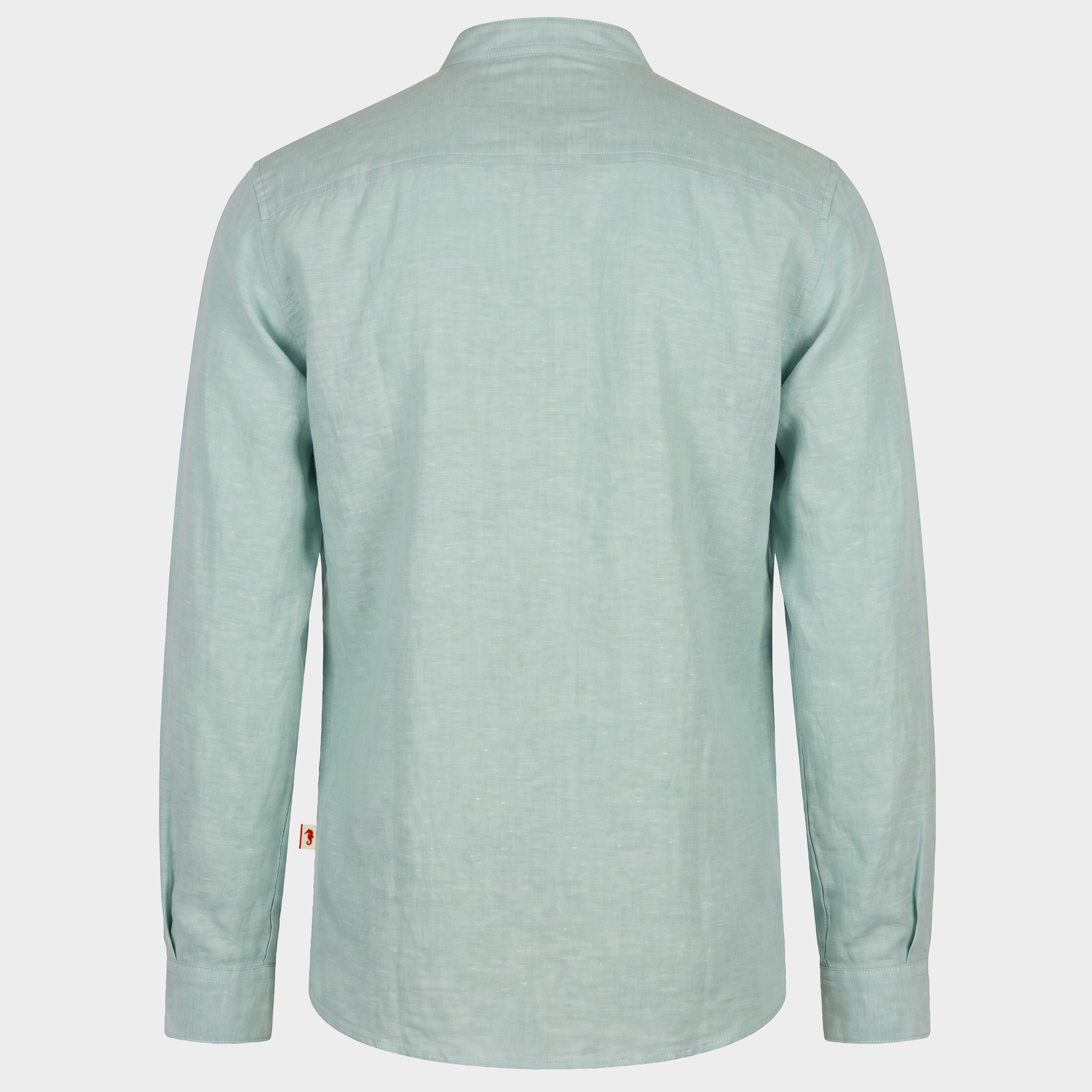 Camisa Manga Larga con Lino Manfred