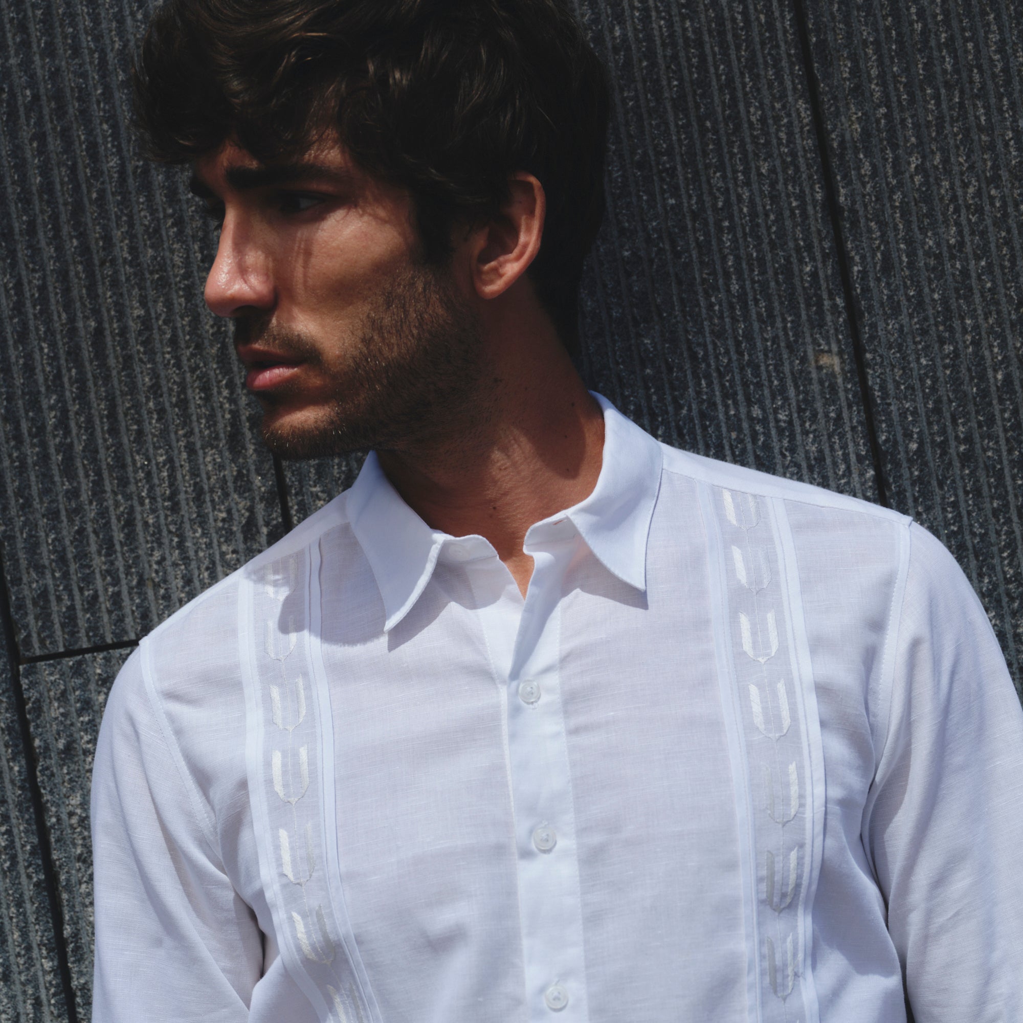 Camisa Guayabera manga larga Balto