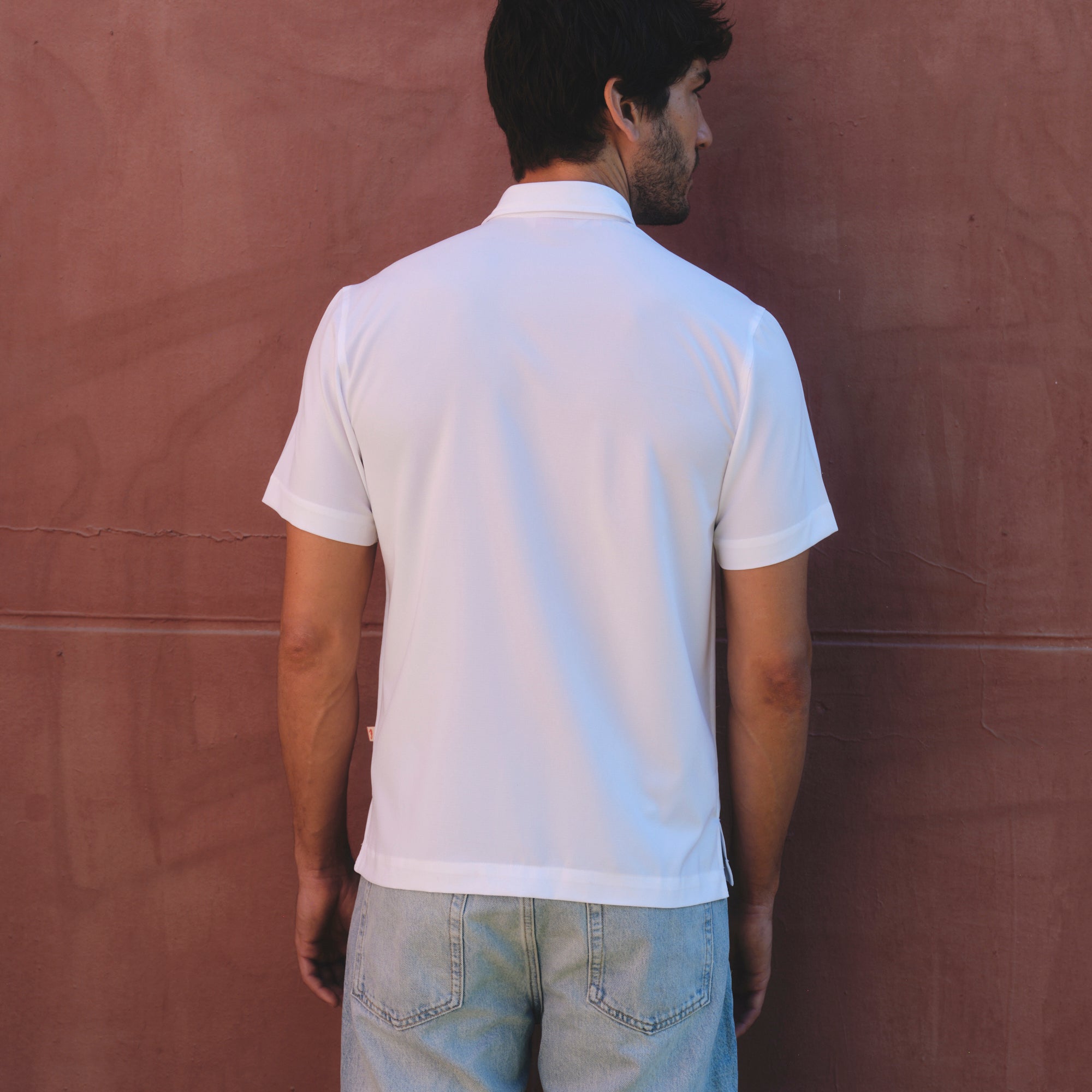 Camisa guayabera manga corta Caudal