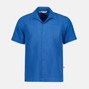 Camisa guayabera manga corta Cain
