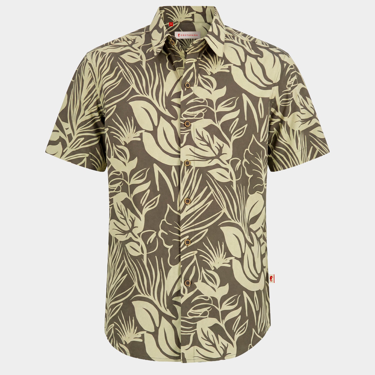 Camisa hawaiana manga corta Selva