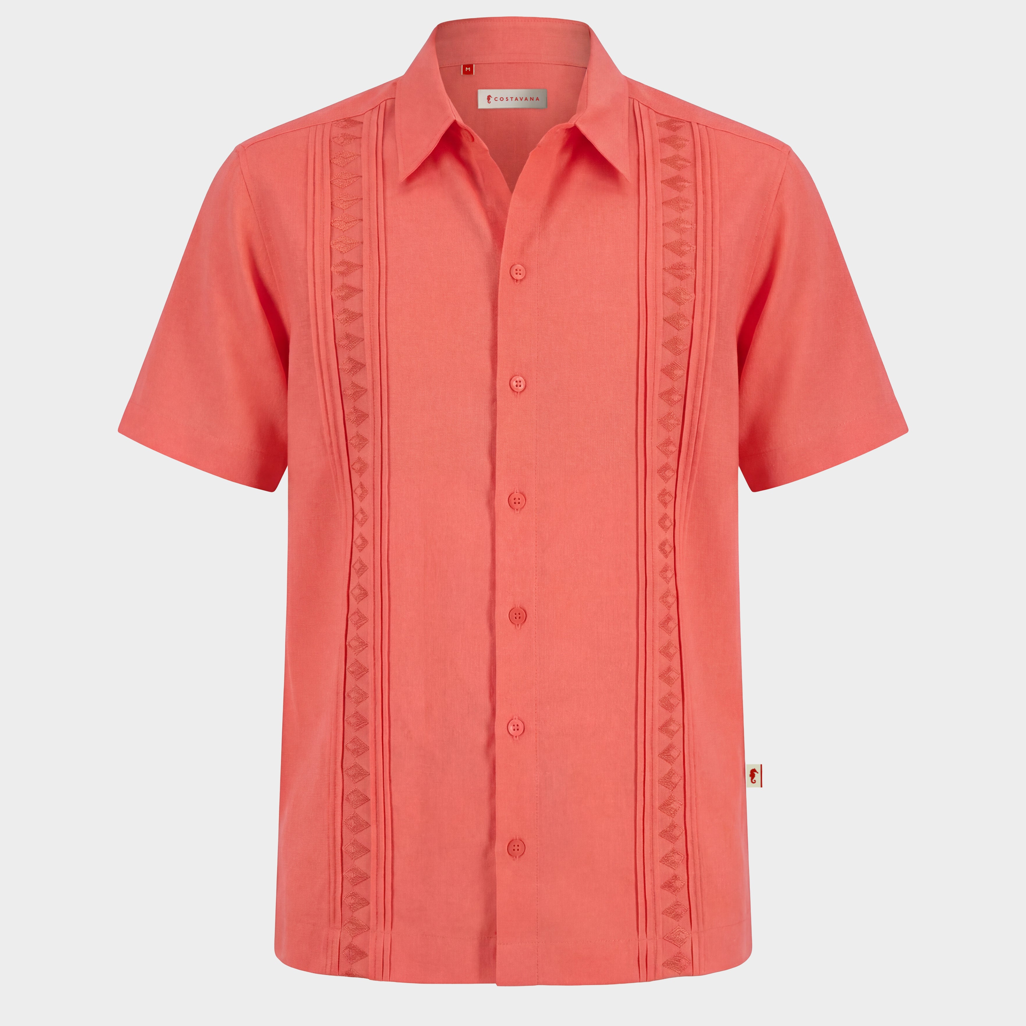 Camisa guayabera manga corta Lorus