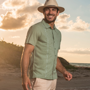 Camisa guayabera manga corta Pacub