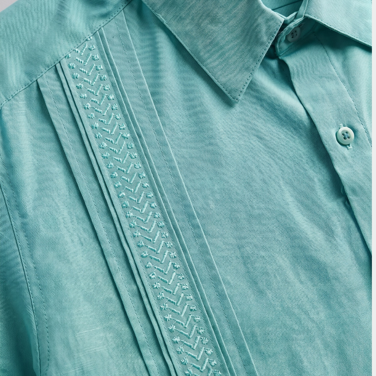 Camisa Guayabera Manga Corta Rega