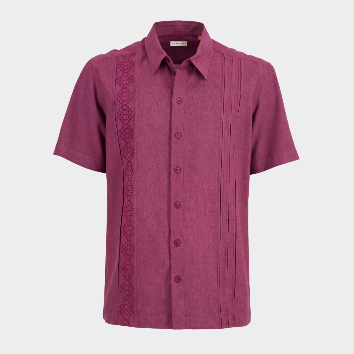 Camisa Guayabera manga corta Lazaro