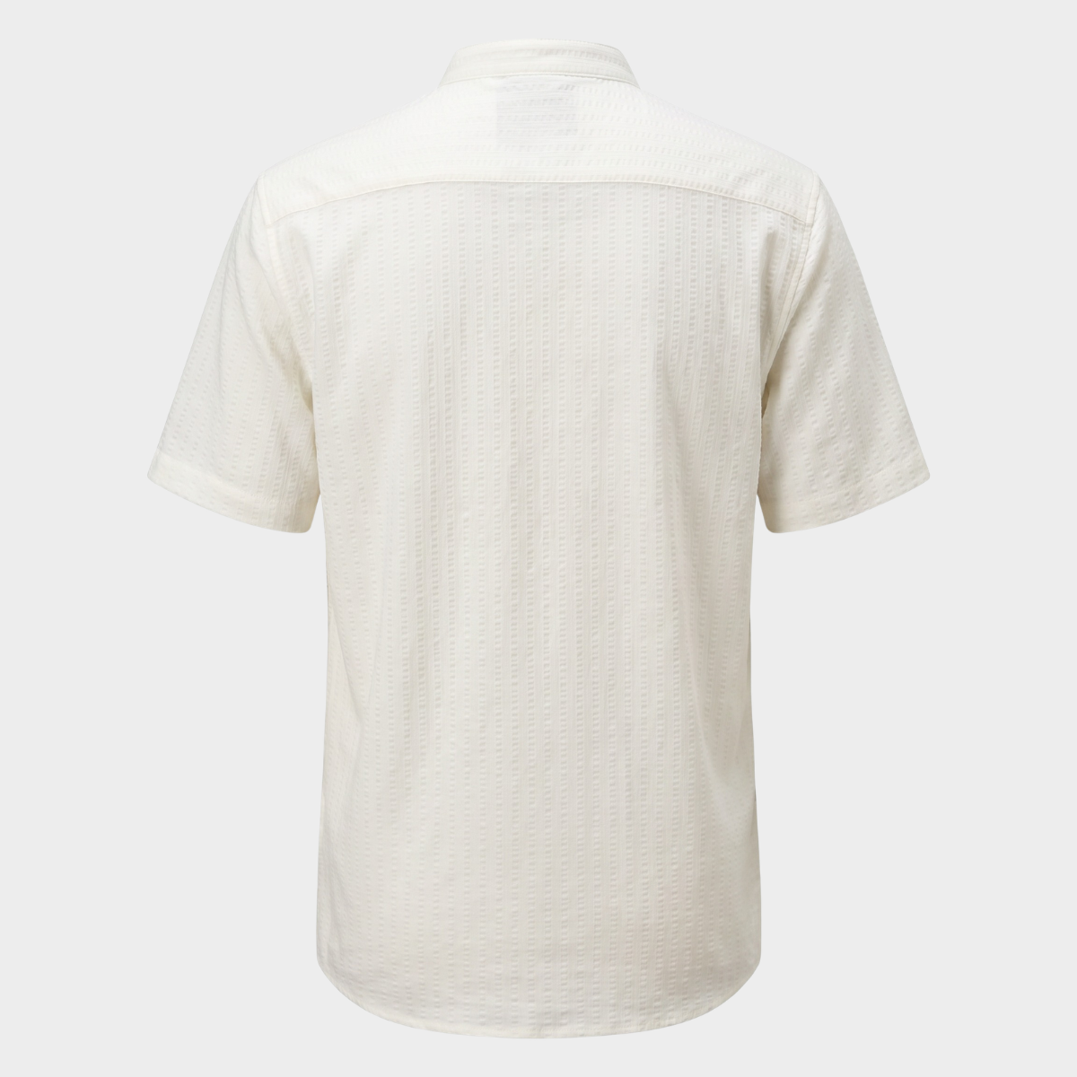 Camisa para Hombre con Cuello Mao Hueso