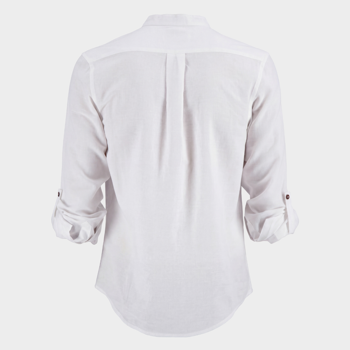 Camisa manga larga con lino Mauro