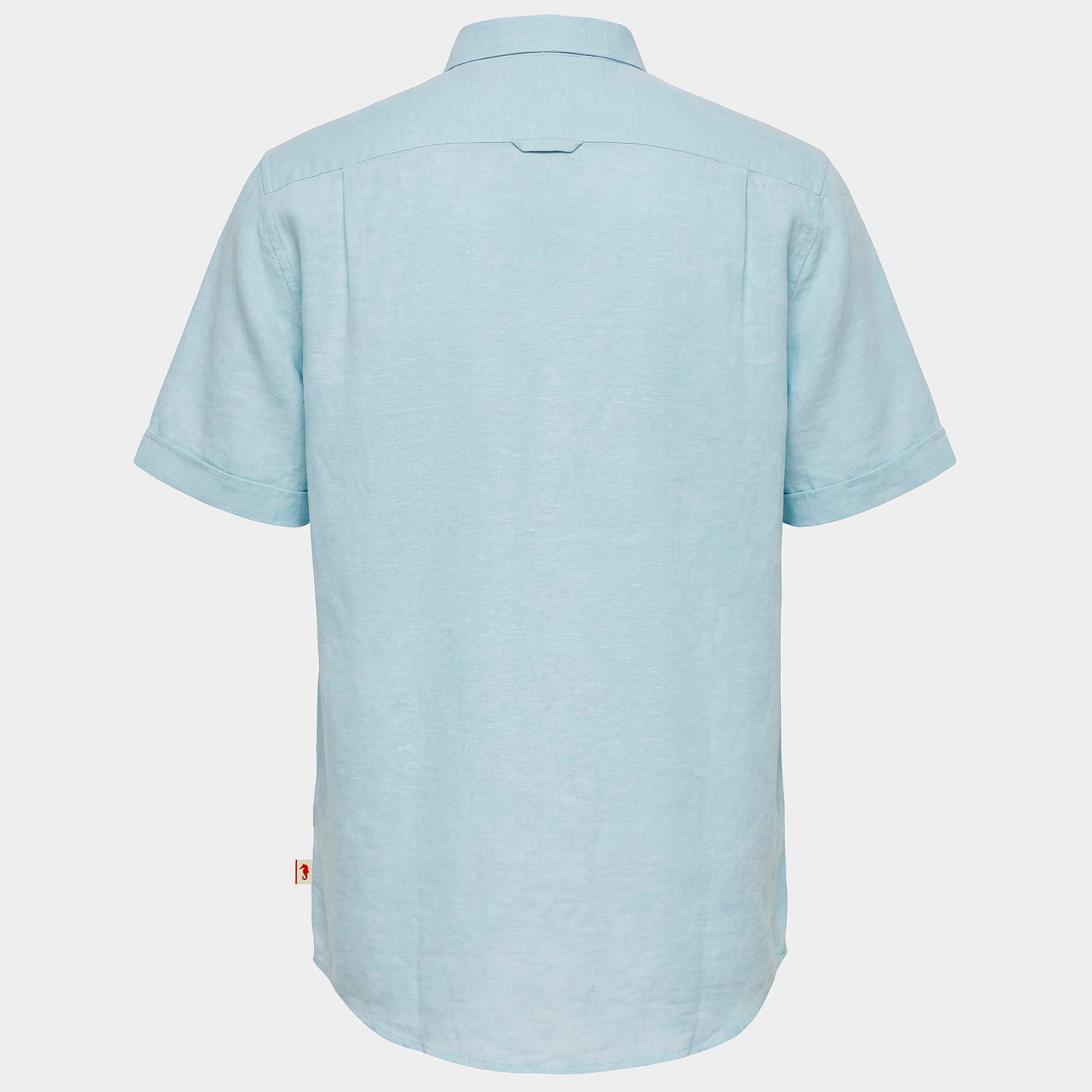 Camisa manga corta con lino Davide
