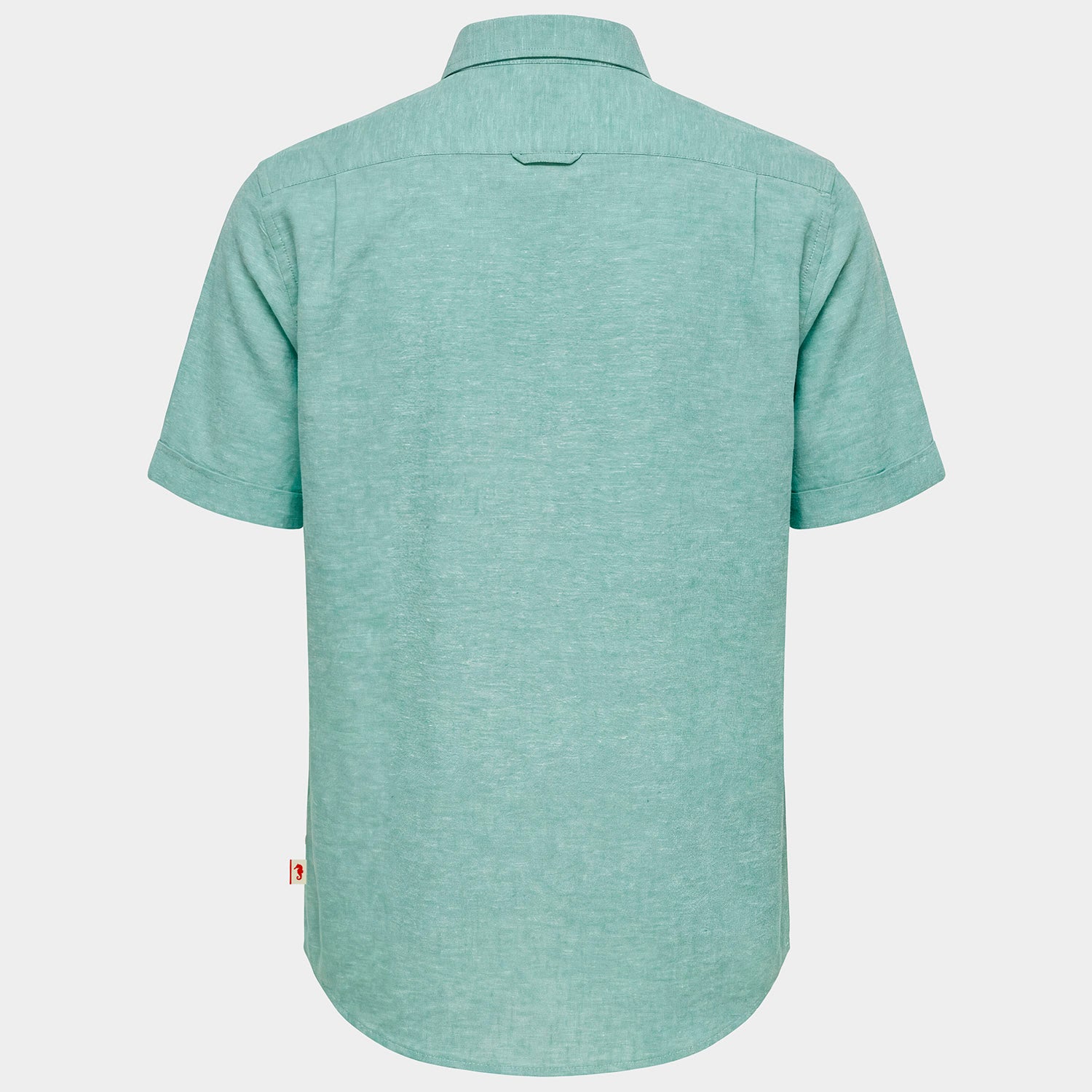 Camisa manga corta con lino Davide