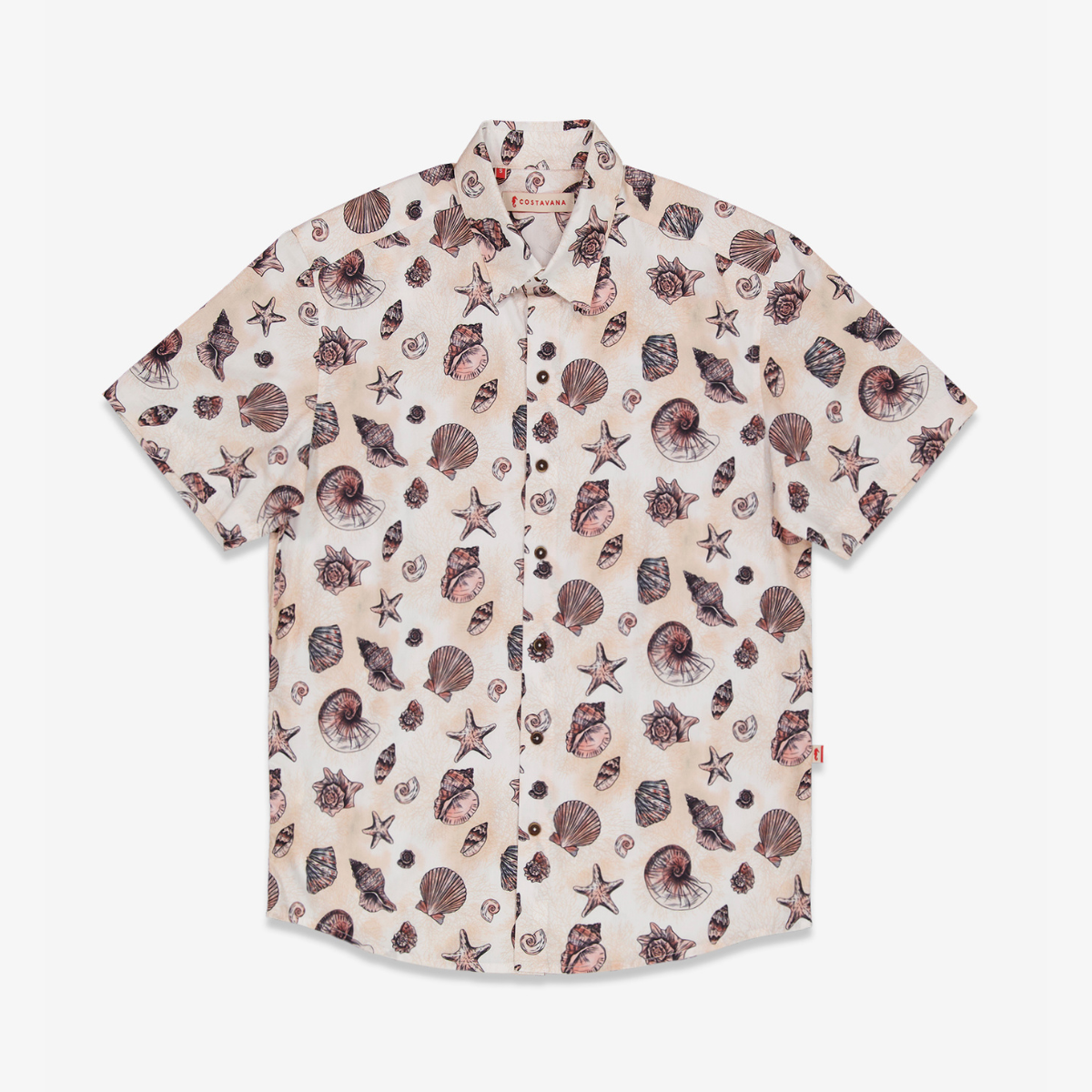 Camisa hawaiana manga corta Caracoli