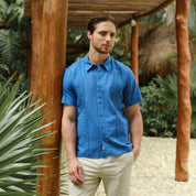 Camisa guayabera manga corta Erik