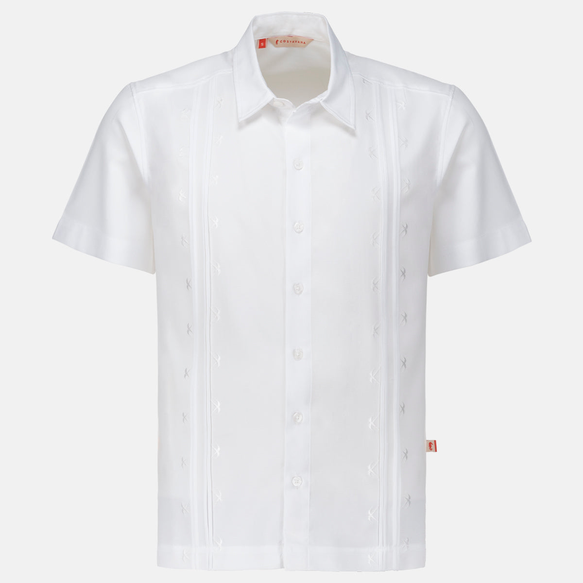 Camisa guayabera manga corta Goldri