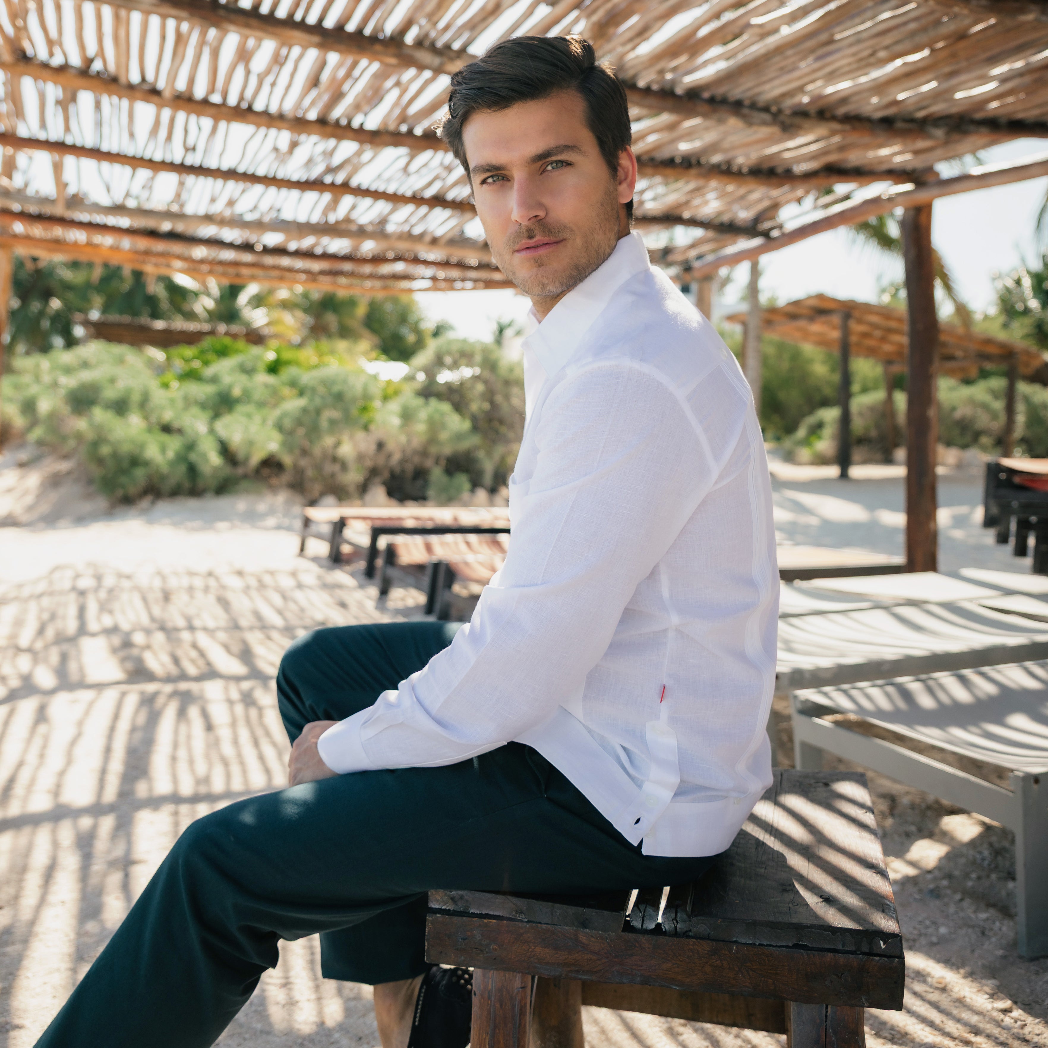 Guayabera manga larga Tradicional