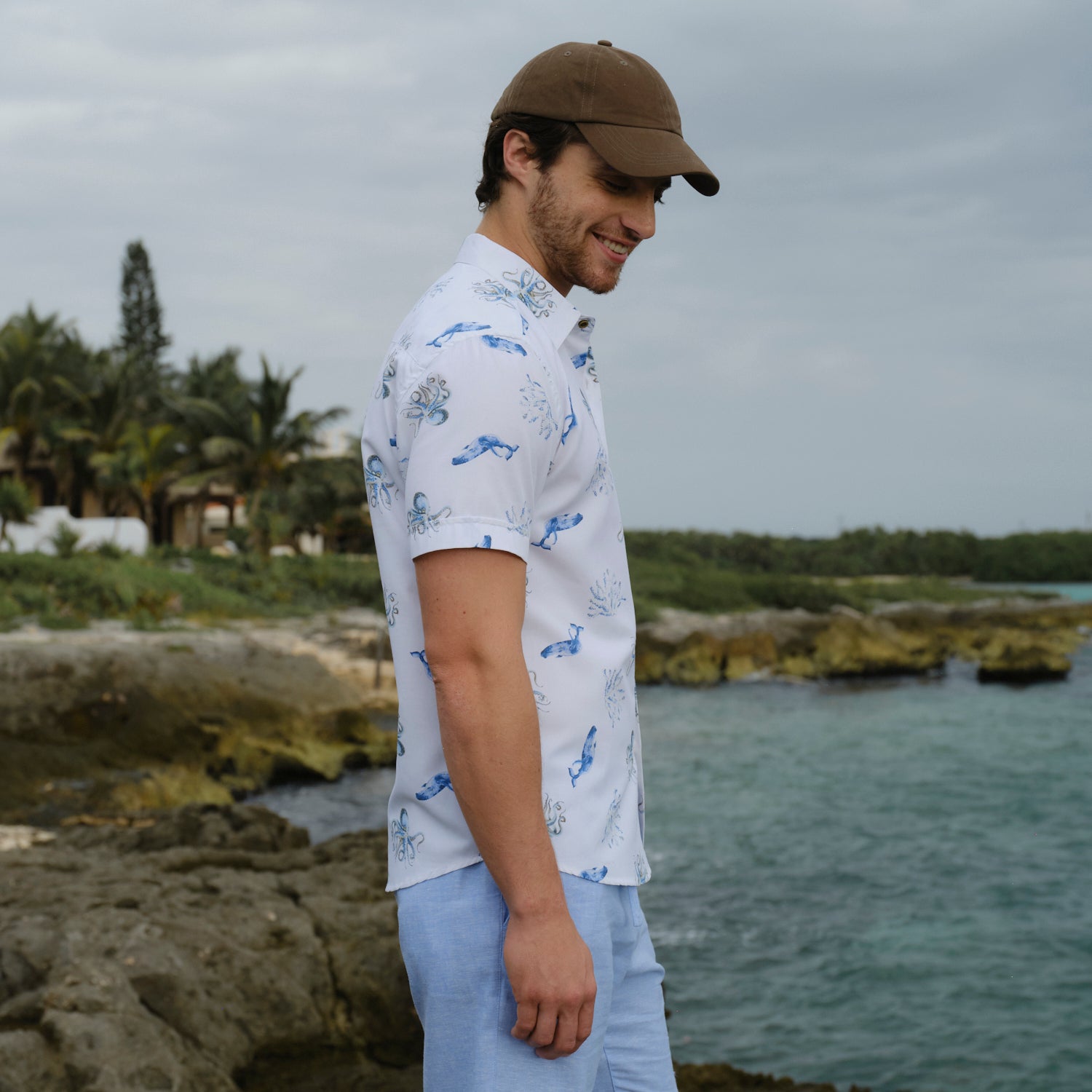 Camisa estampada XXL Yubarta