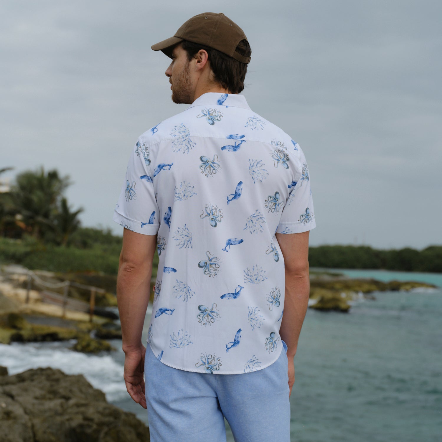 Camisa estampada XXL Yubarta