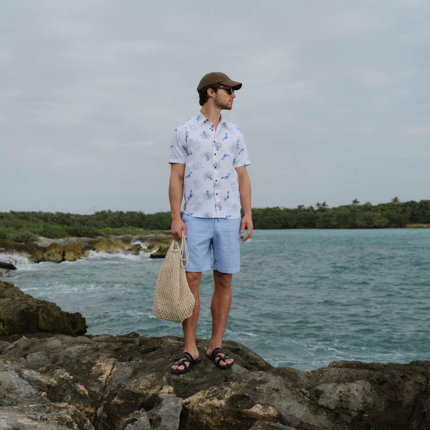 Camisa estampada XXL Yubarta