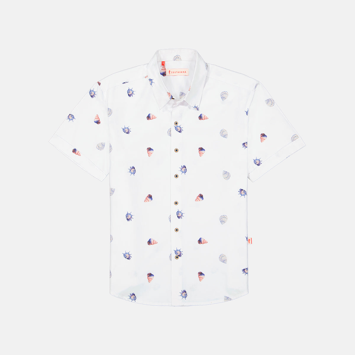 Camisa estampada para outfit casual hombre