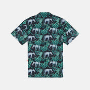Camisa hawaiana manga corta  Paquidermo