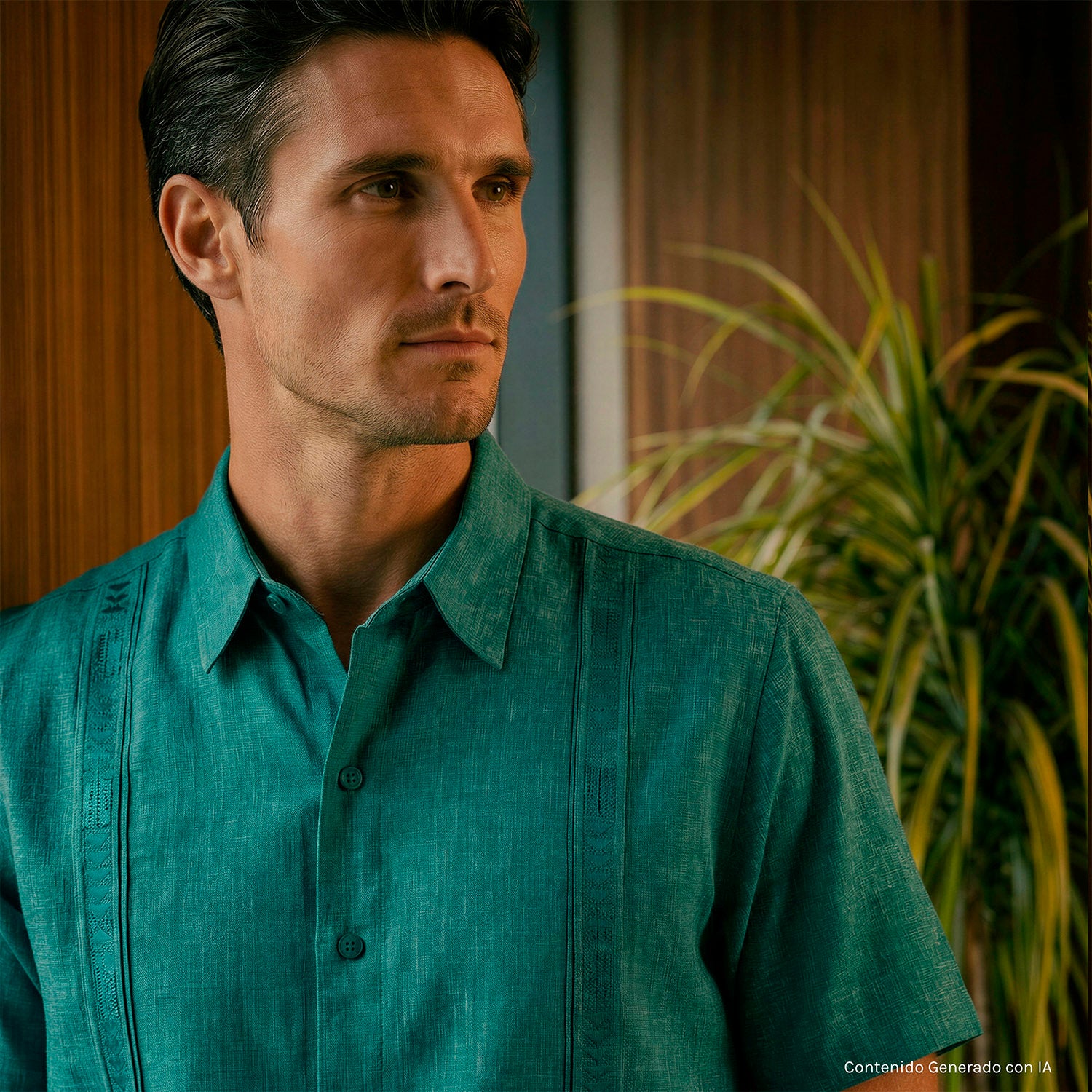 Camisa guayabera manga corta Markovich