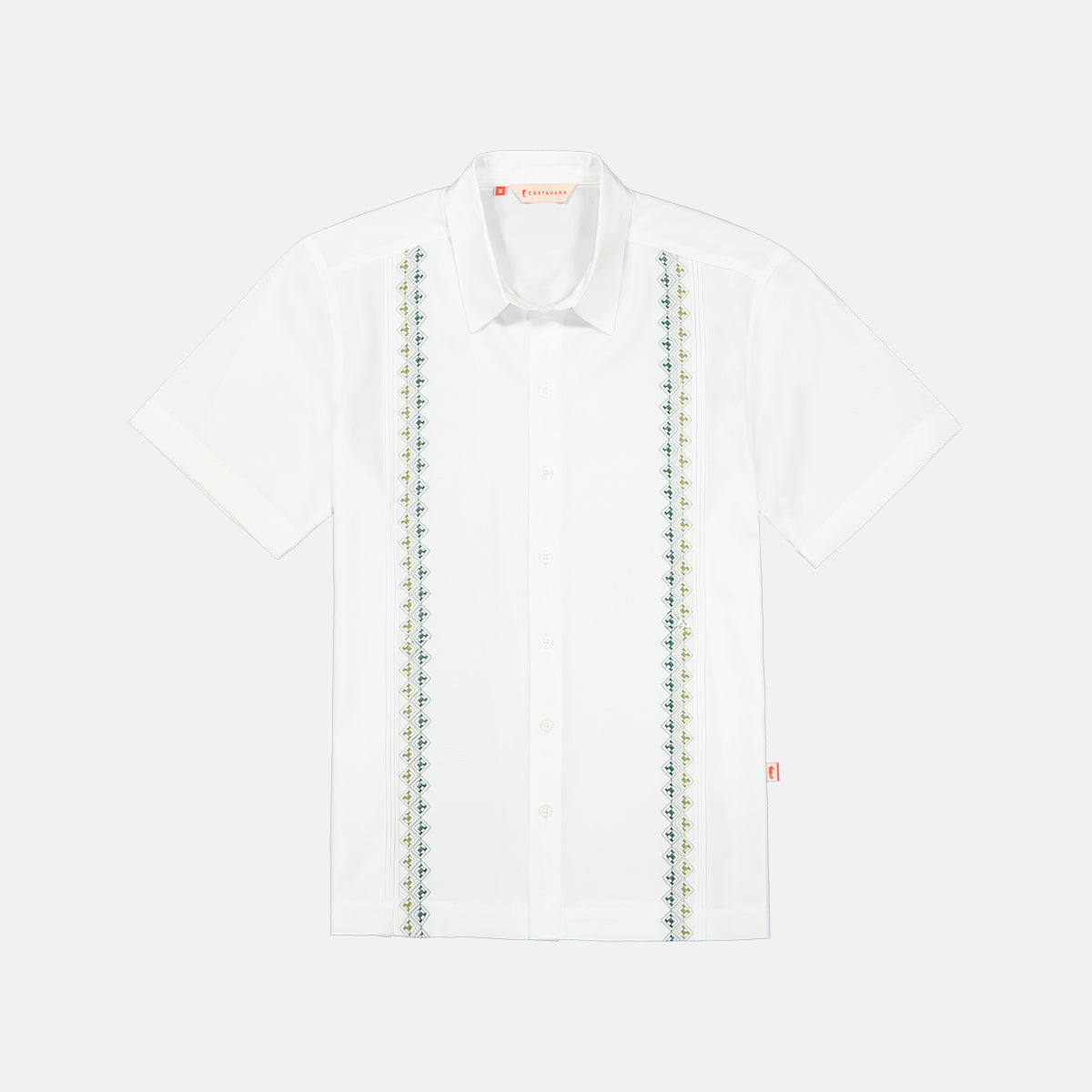 Camisa guayabera manga corta Nuvo