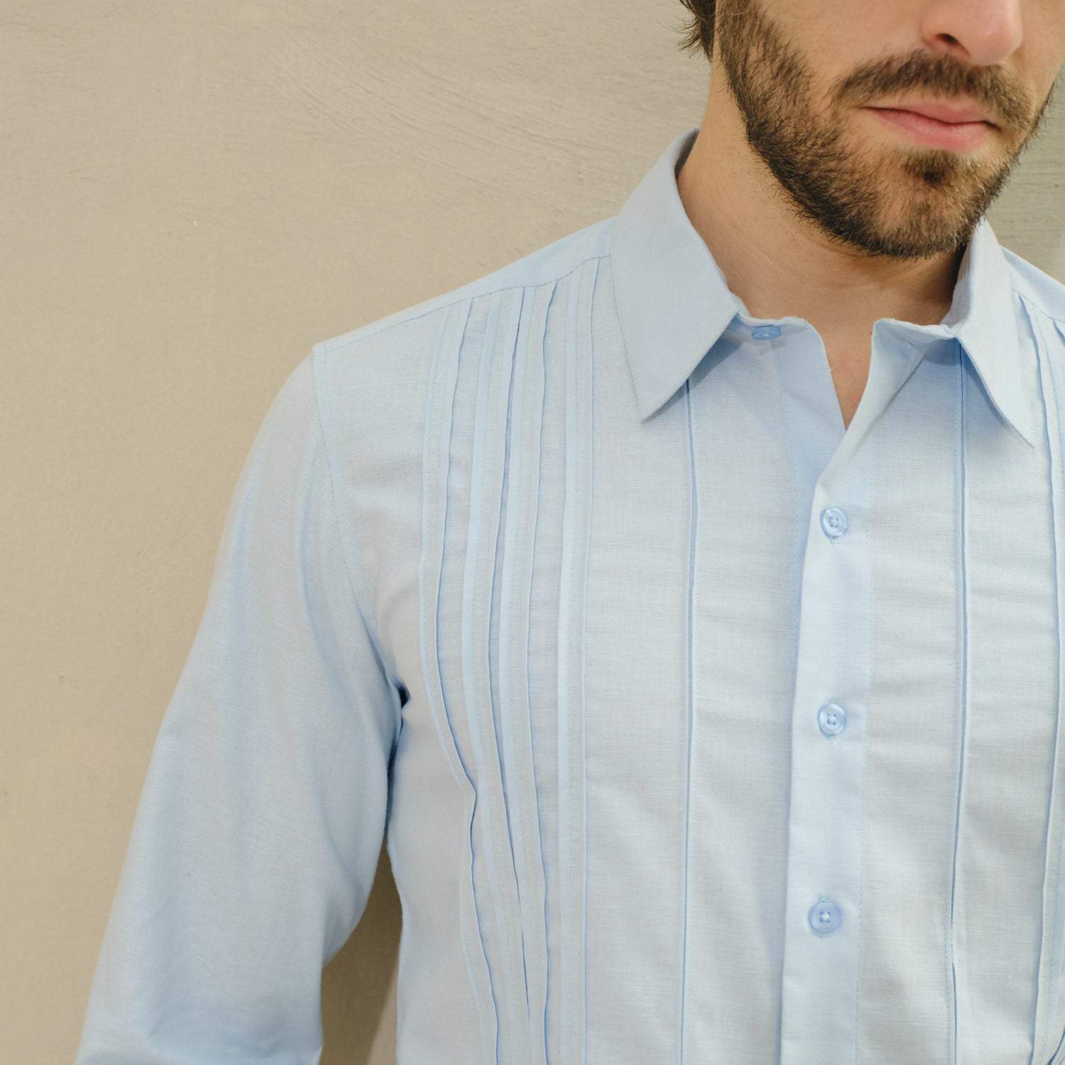 Camisa guayabera Reno Tallas Extras