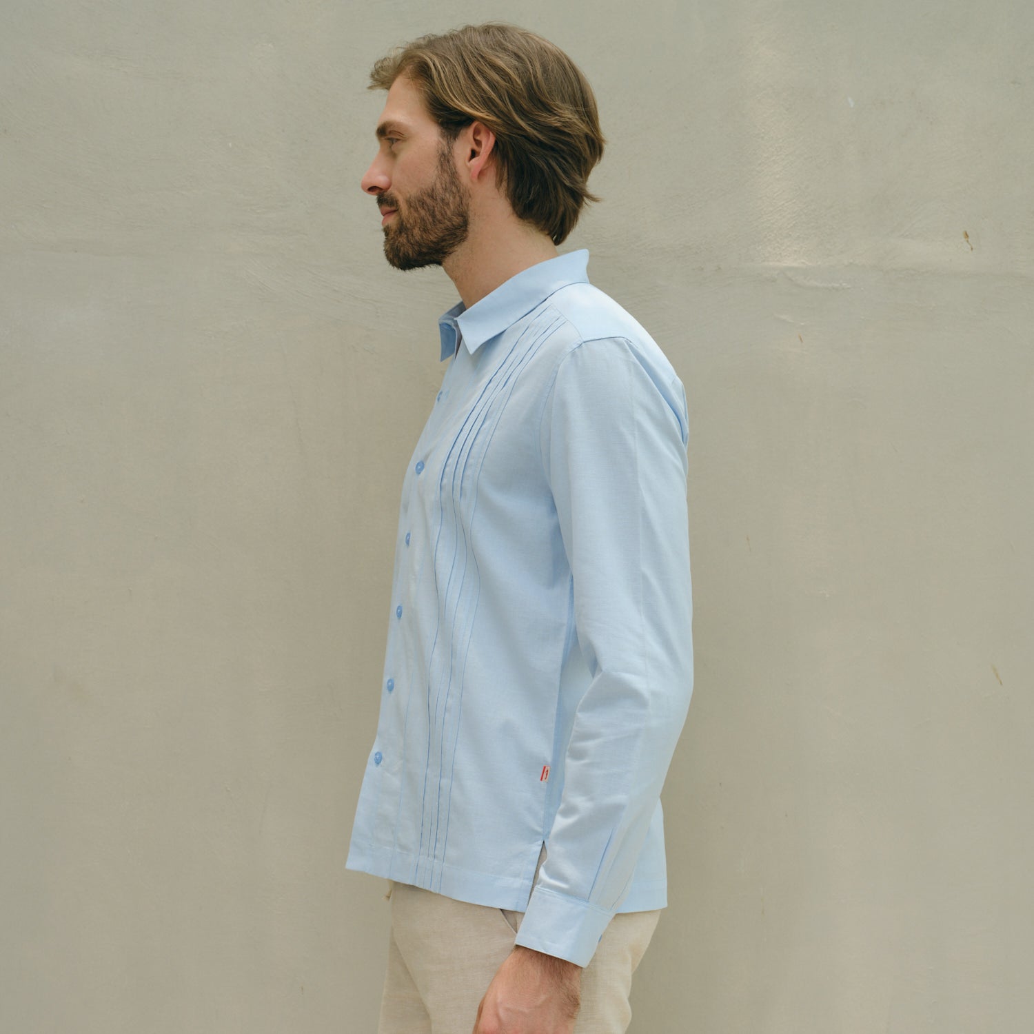 Camisa guayabera Reno Tallas Extras