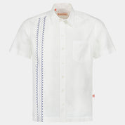 Camisa guayabera manga corta Dena