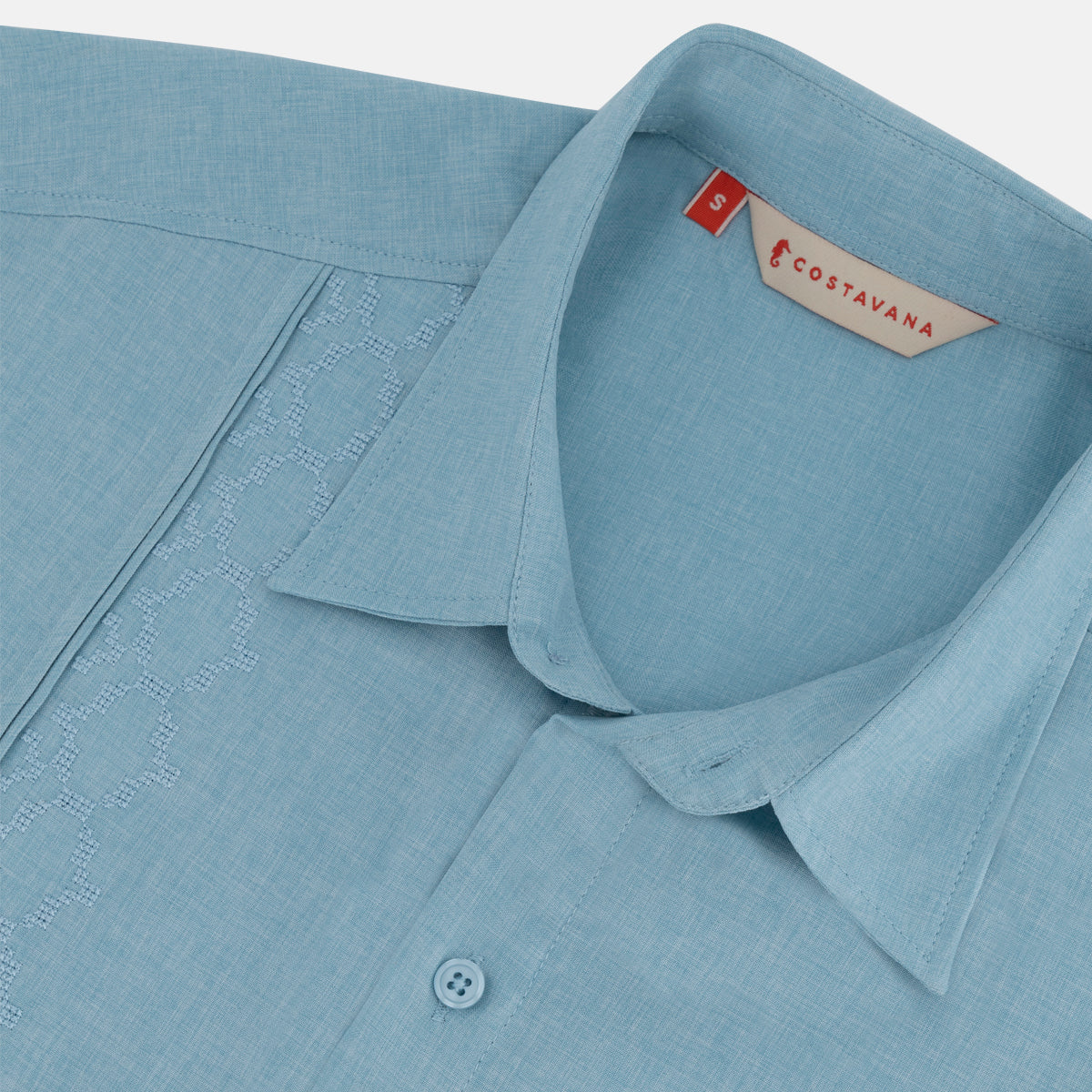 Camisa guayabera manga corta Finis