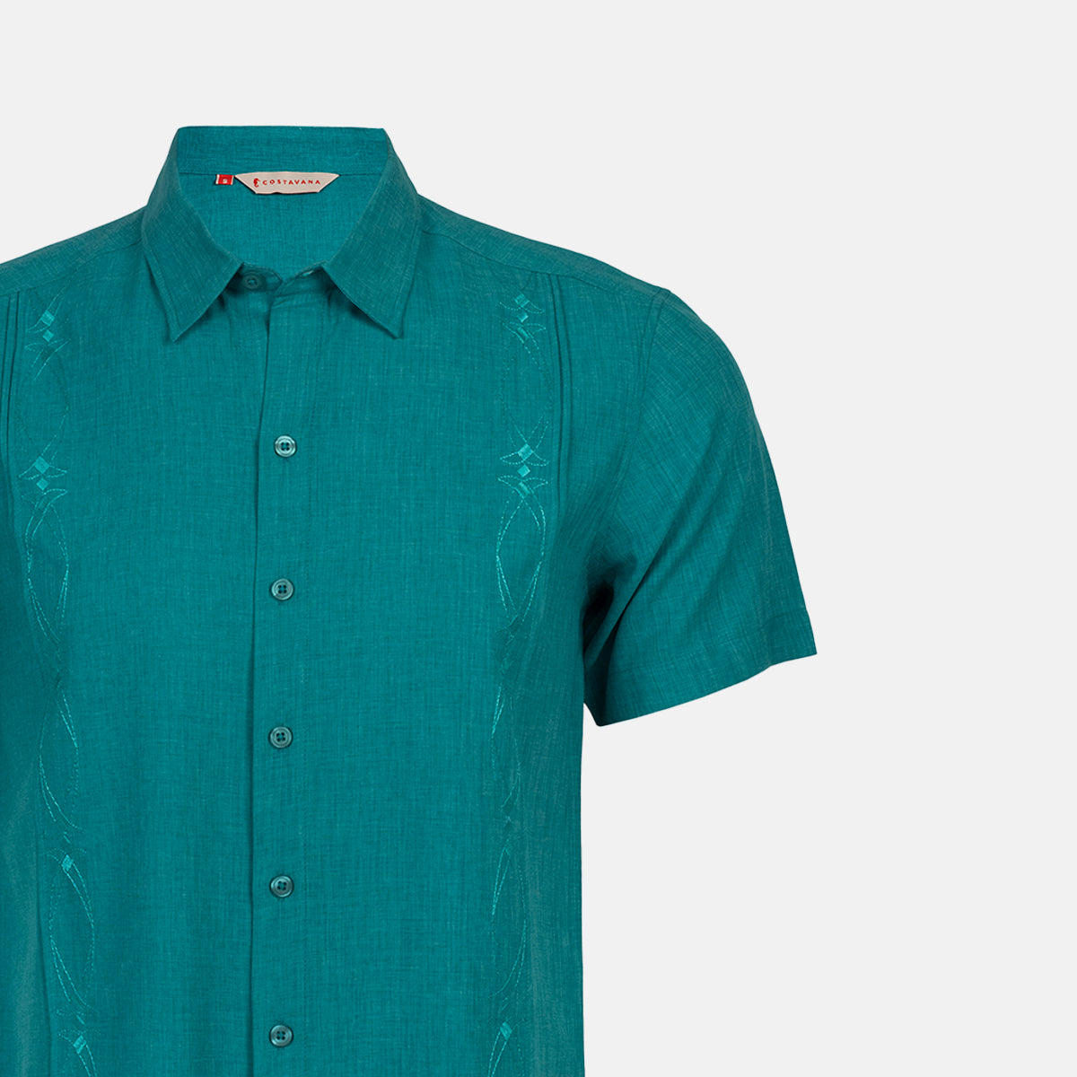 Camisa guayabera manga corta Asteria