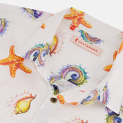 Camisa estampada manga corta Gunga