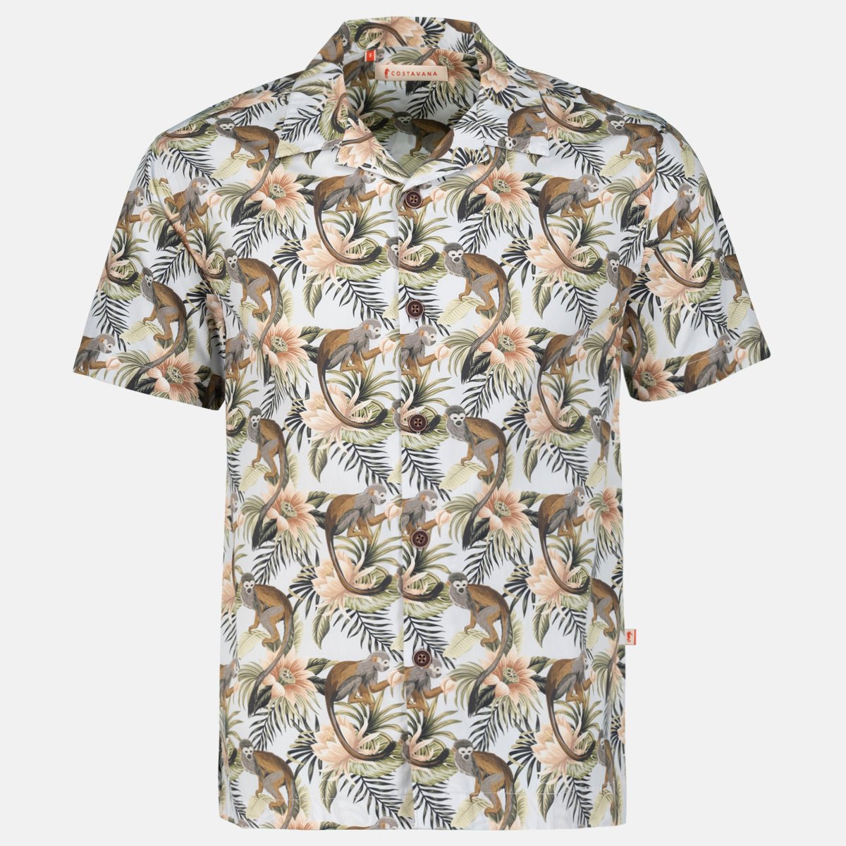 Camisa hawaiana manga corta Kratt