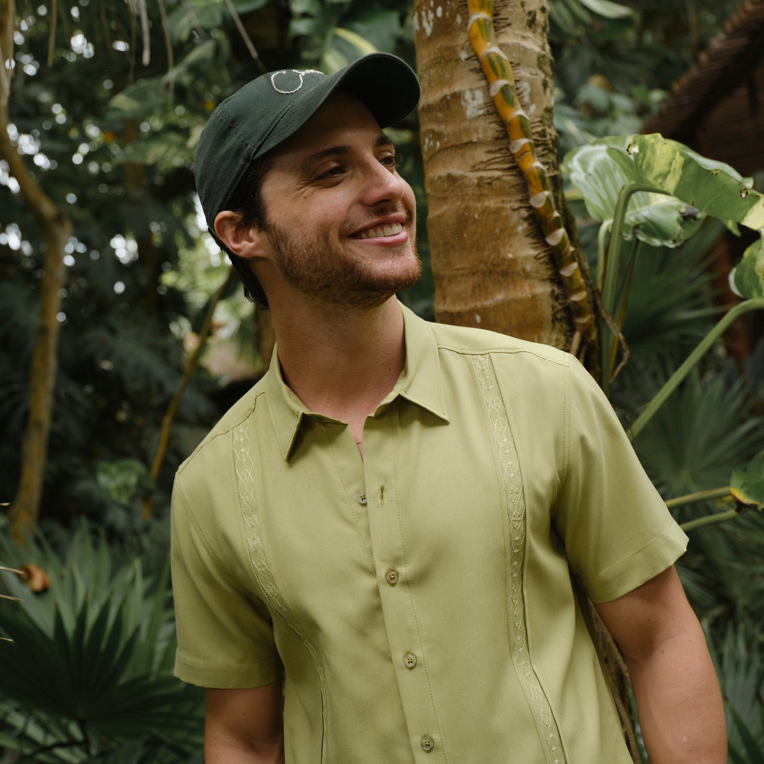 Camisa guayabera manga corta Cassius