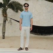 Camisa guayabera manga corta Finis
