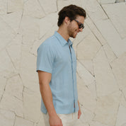 Camisa guayabera manga corta Finis