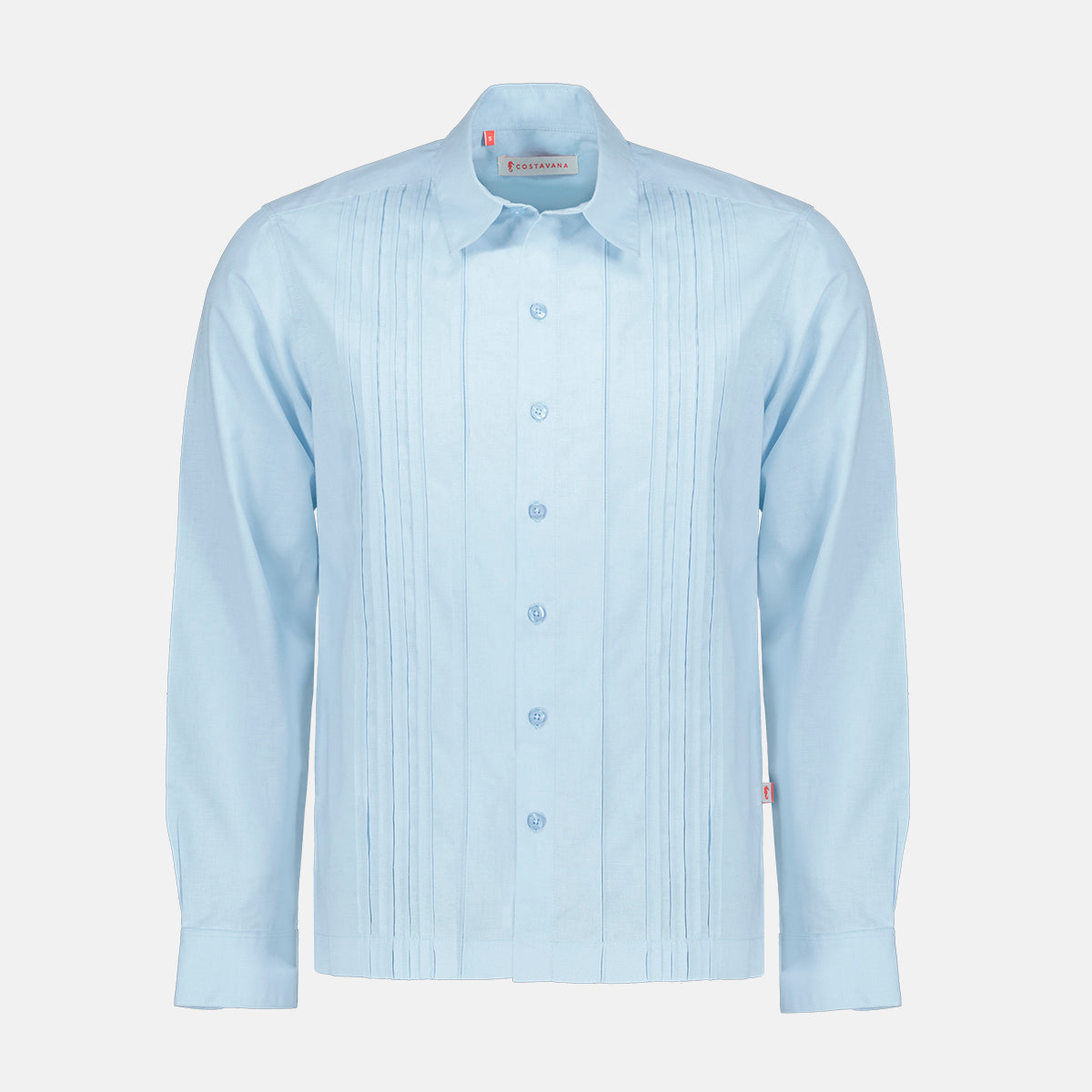 Camisa guayabera manga larga Reno