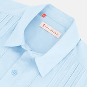 Camisa guayabera manga larga Reno