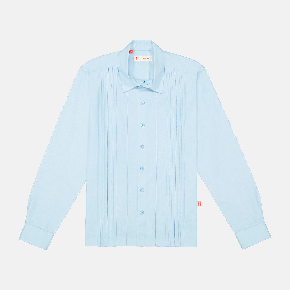 Camisa guayabera manga larga Reno