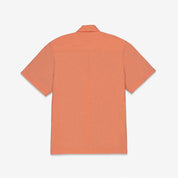 camisa para hombre manga corta color naranja