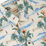 Camisa hawaiana manga corta Moku