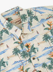 Camisa hawaiana manga corta Moku